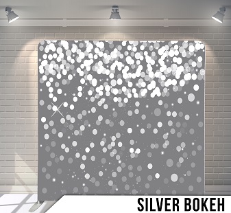 Silver Bokeh Backdrop