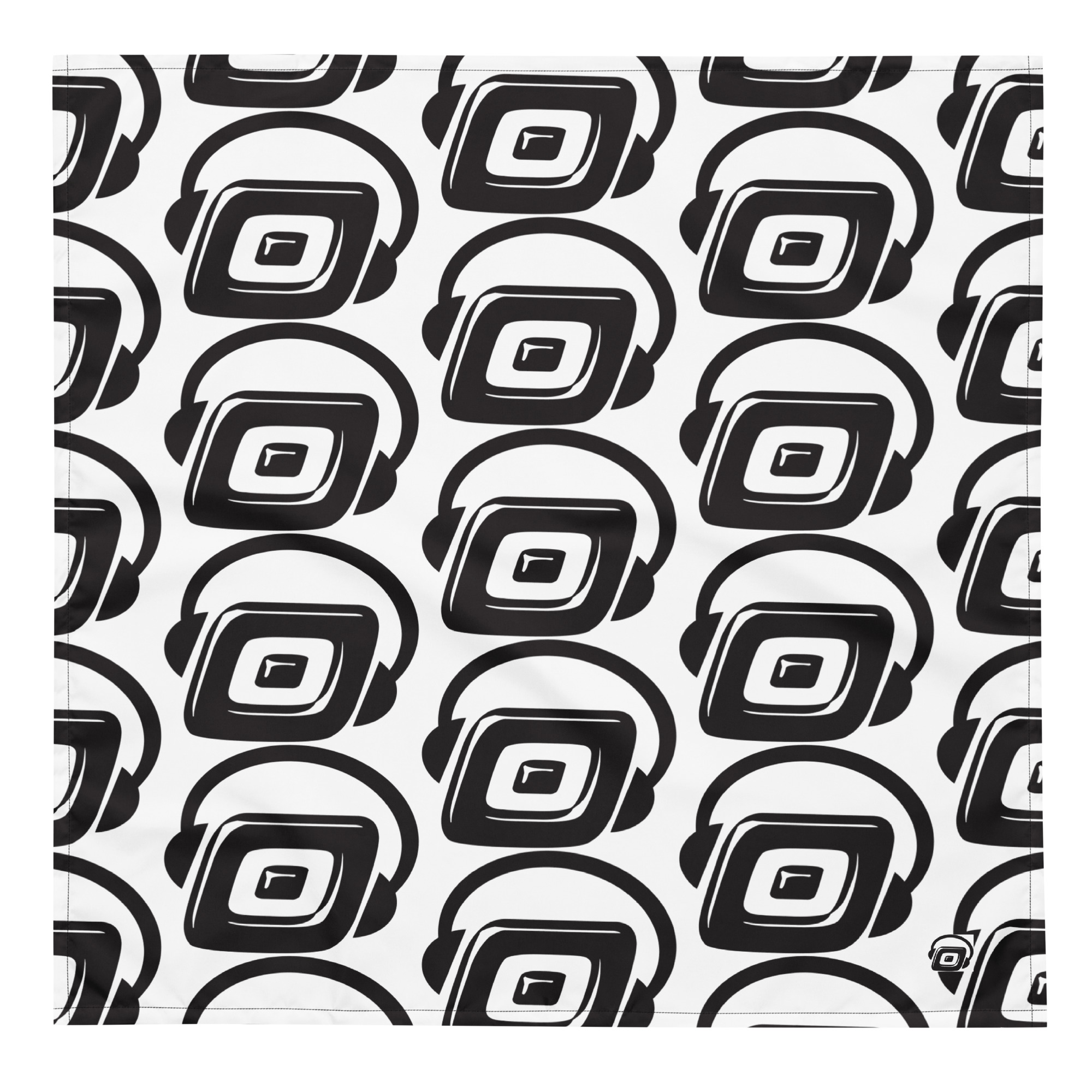 Pro Stylez White Bandana - Image 4