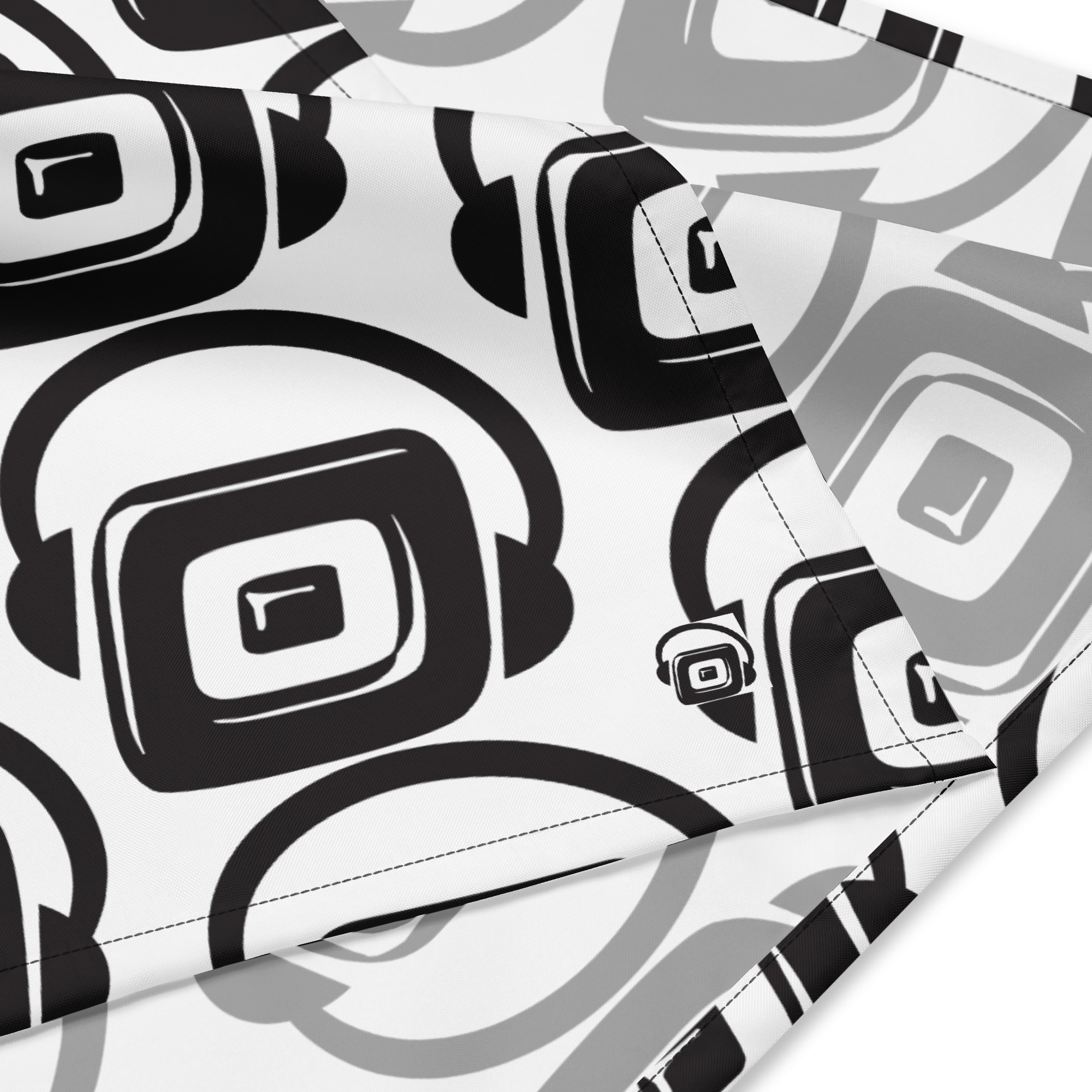 Pro Stylez White Bandana - Image 3