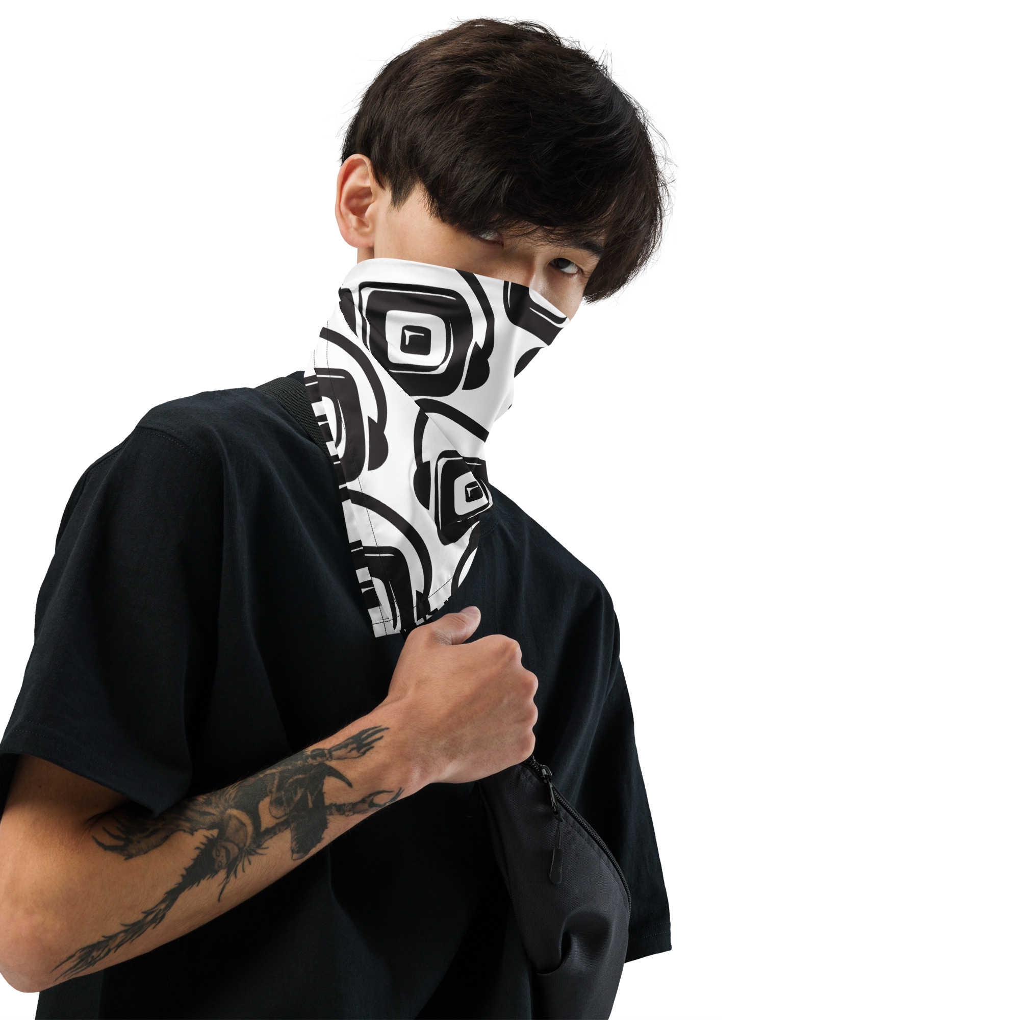 Pro Stylez White Bandana - Image 5